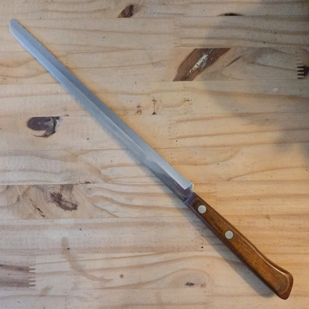 VTG Flint Stainless Vanadium Serrated Bread Knife 14